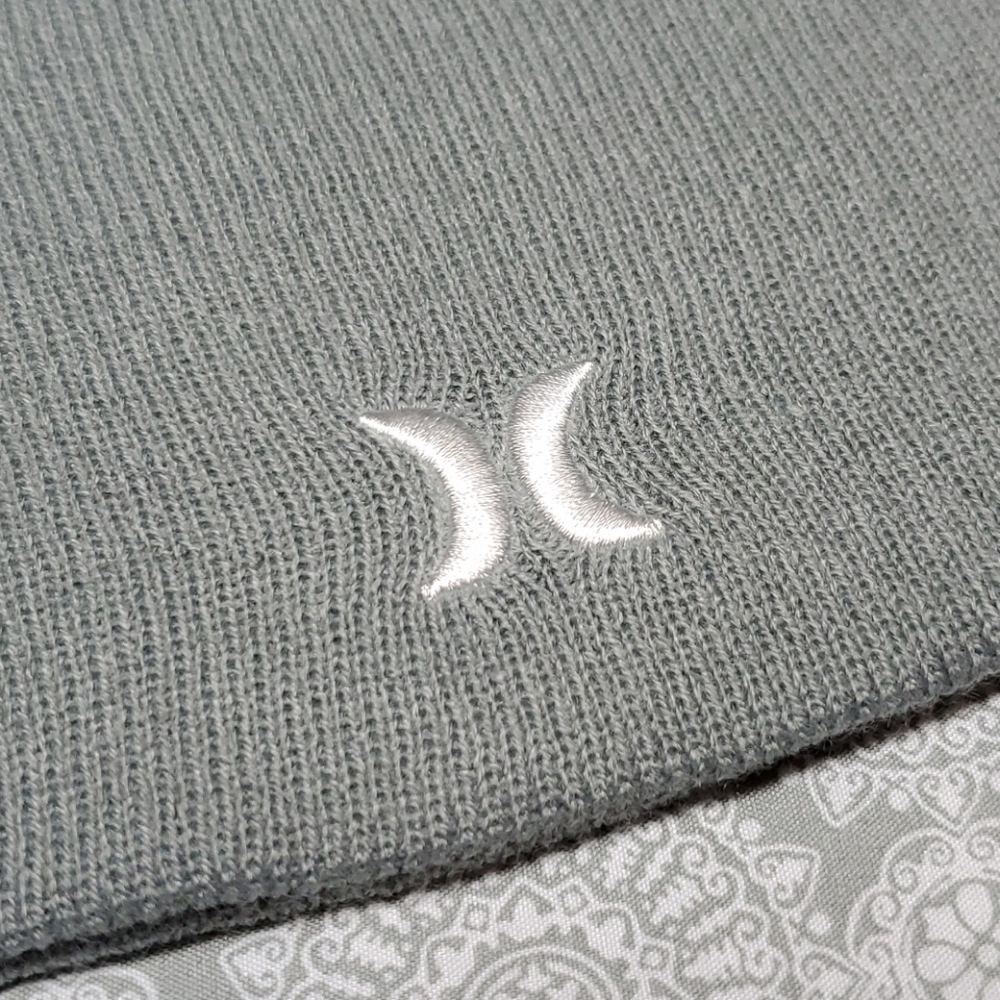 Hurley Icon Staples Beanie, Grey - Picture 3 of 6